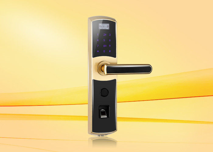 Touch Screen Biometric Fingerprint Waterproof Keypad Biometric Door Lock